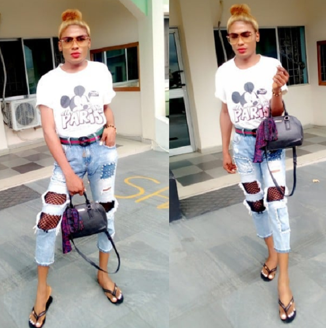 “I Was Born As A Boy But Right Now, I Am Changing To A Beautiful Lady” – Nigerian Cross Dresser Jay Bugatti Say as He Vows to Displace Bobrisky
