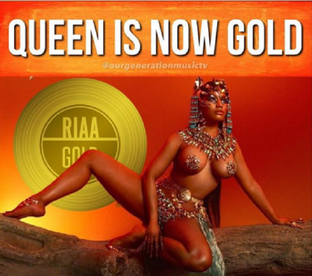 Finally, Nicki Minaj ‘Queen’ Album Certified Gold