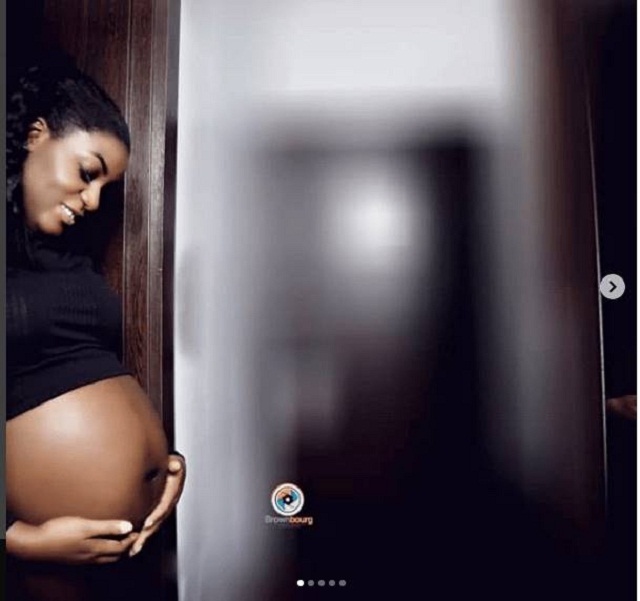 Nollywood Actress, Queen Nwokoye and Husband Welcome Baby Girl [Photos]