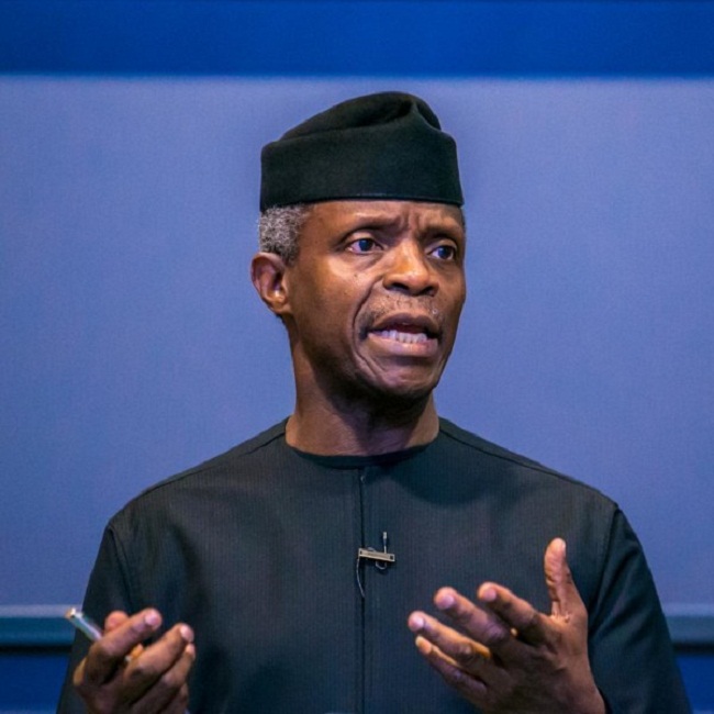 All The Way from Germany, Osinbajo Reveals How Nigeria Now Feeds the Entire World, Gives Shocking Excuses 