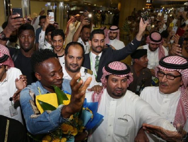 Ahmed Musa Gets Red Carpet and Heroic Welcome In Saudi Arabia [Photos]