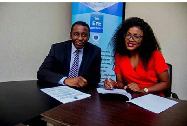 #BBNaija Alex, Signs Endorsement Deal With ‘Eye Doctor Limited’