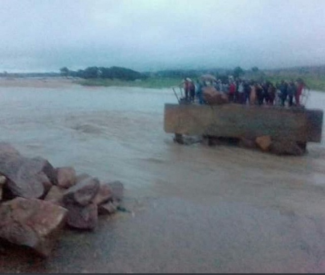 BREAKING: The Bridge Linking Adamawa, Borno and Gombe States Has Been Completely Cut Off [Photos]