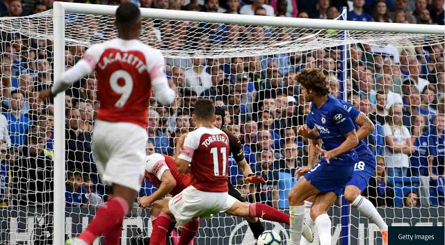 Chelsea 3 Arsenal 2, Marcos Alonso Scored the Decisive goal as Chelsea Shrugged off Arsenal’s Fight back