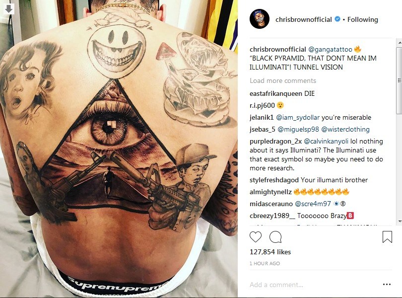 Finally, Chris Brown Reveals Where He Belongs In Illuminati