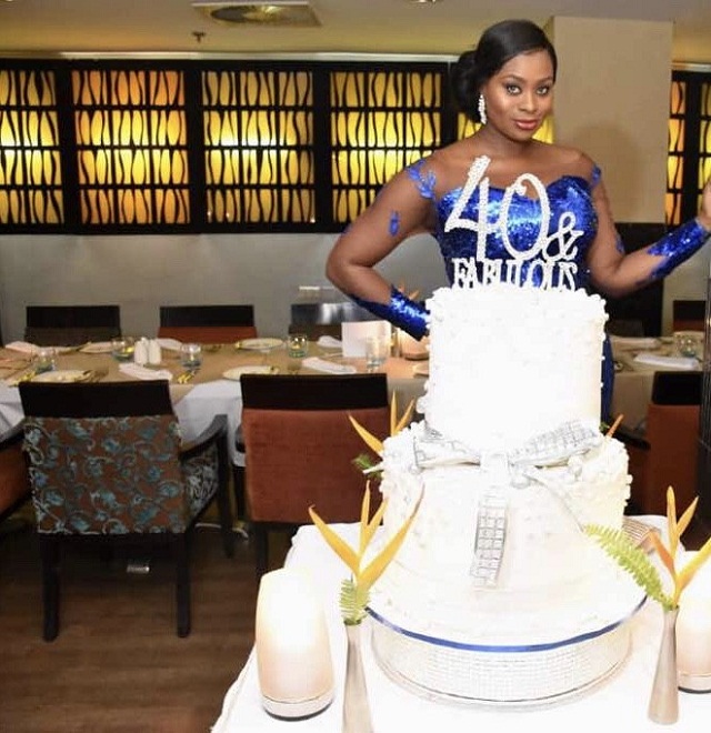 Controversial OAP, Daddy Freeze, Celebrates His Wife Benedicta, As She Turns 40 [Photos]