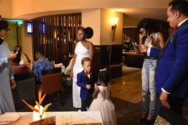 Controversial OAP, Daddy Freeze, Celebrates His Wife Benedicta, As She Turns 40 [Photos]