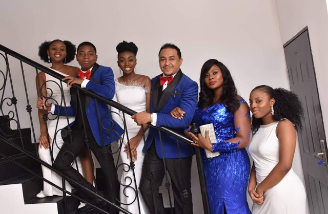 Controversial OAP, Daddy Freeze, Celebrates His Wife Benedicta, As She Turns 40 [Photos]