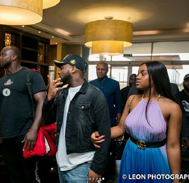 Photos Of Davido and Chioma Assurance As They Storms Her Hometown in Imo State