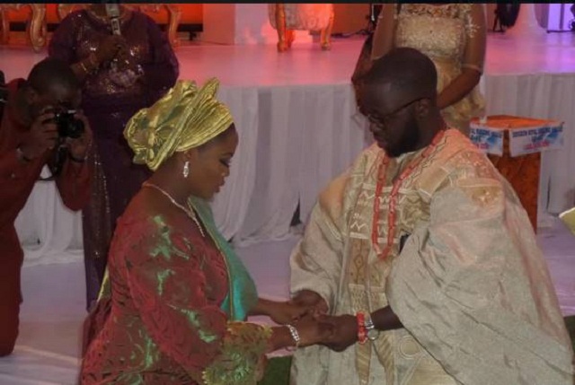More Photos From Governor Ayo Fayose’s Daughter Wedding To Odunlade Royal Family
