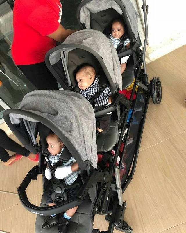 “God Bless the Day I Found You” –Happy FFK Tells His Wife Precious as He Shares Adorable Photos Of Her With Their Sons