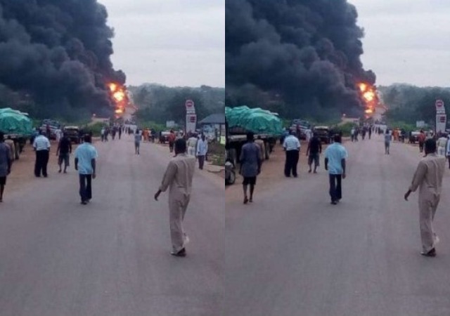 Endless Tears As More Than Two People Were Burnt To Death in Kogi Accident [Photos]