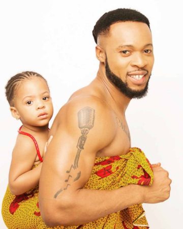 Flavour and Ex-MBGN, Anna Banner Celebrates Their Daughter, Sophia As She Clocks 3 [Photos]