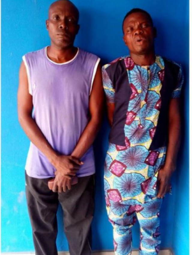 Gay Man Arrested for Destroying the Anus of His Partner with his big manhood In Ogun State [photos]