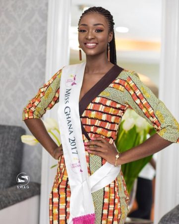 Miss Ghana 2017 Shocks the Entire Universe, Resigns Just 8 Months after Being Crowned