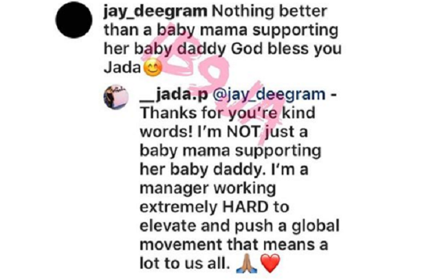 “I’m Not Just Wizkid’s Babymama” – Jada Pollock Reacts