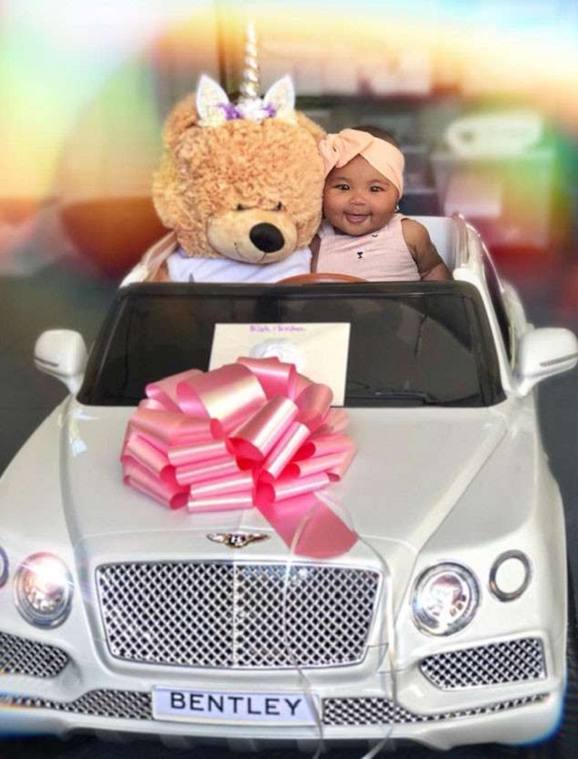 Khloe Kardashian's Daughter “True Thompson” Gets Mini Bentley [Photos]