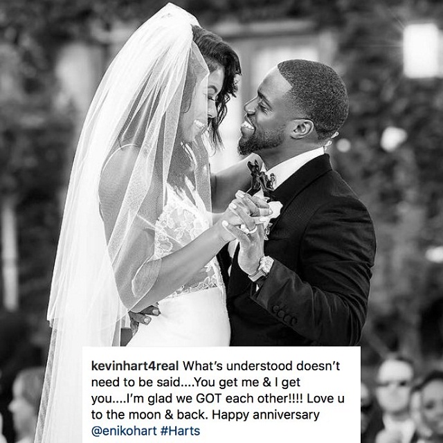 Eniko Parrish and Kevin Hart Celebrate Second Wedding Anniversary with Wonderful Photos