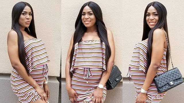 You Need To See What Pregnant Blogger Linda Ikeji Was Spotted Doing Today In Atlanta [Photos]