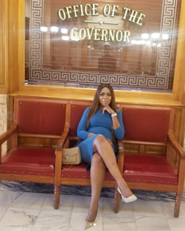 Photos of Linda Ikeji As She Receives Honorary Doctorate Degree From Trinity International University [Photos]