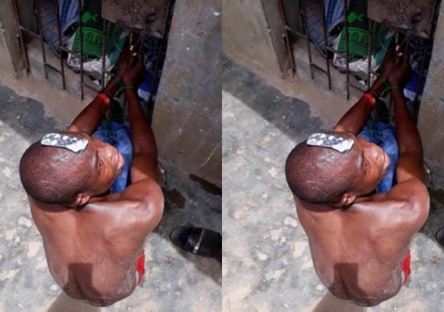 Kidnapper Sleeps Off At Crime a Scene after Taking Tramadol  