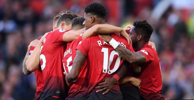 EPL 2018/2019: Manchester United 2 Leicester City 1: Pogba, Shaw Secures first Win for United