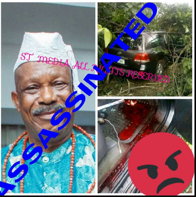 SUN SET AT DAWN! NUPENG Chairman, Assassinated After he was shot 8 times [Photos]