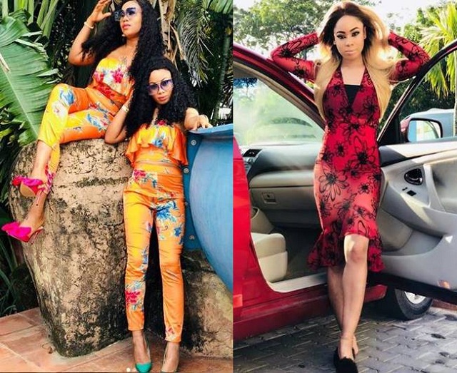 Nina Shares Eye Popping Photo As She Steps Out With Her Red Car