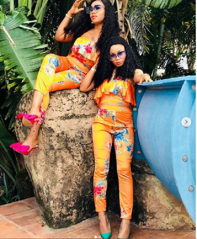 Nina Shares Eye Popping Photo As She Steps Out With Her Red Car