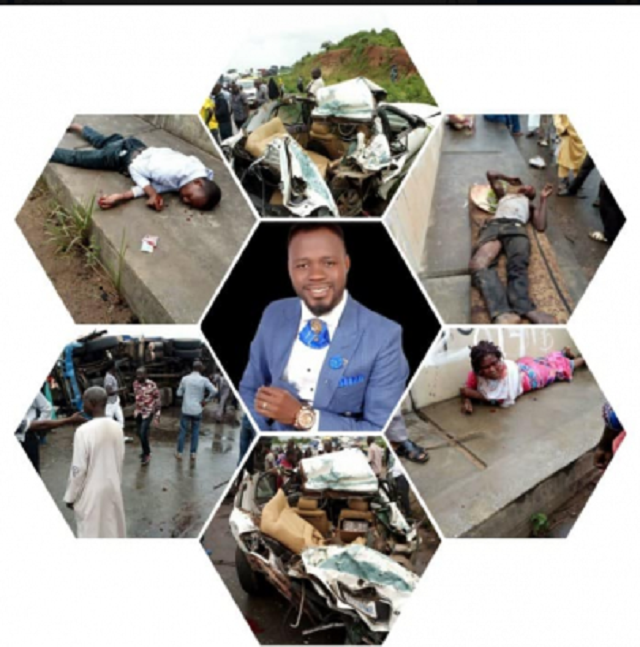 Endless Celebration As Pastor Survives Fatal Accident Which Killed Other Passengers [Photos]