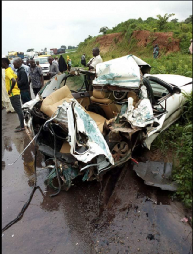 Endless Celebration As Pastor Survives Fatal Accident Which Killed Other Passengers [Photos]