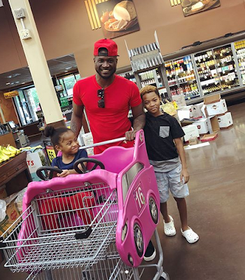 Peter Okoye, AKA Mr. P Shares Lovely Photos With His Kids [Photos]