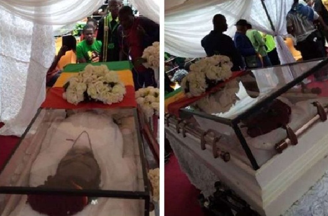 First Photos from Ras Kimono’s Lying-In-State Service in Lagos [Photos]