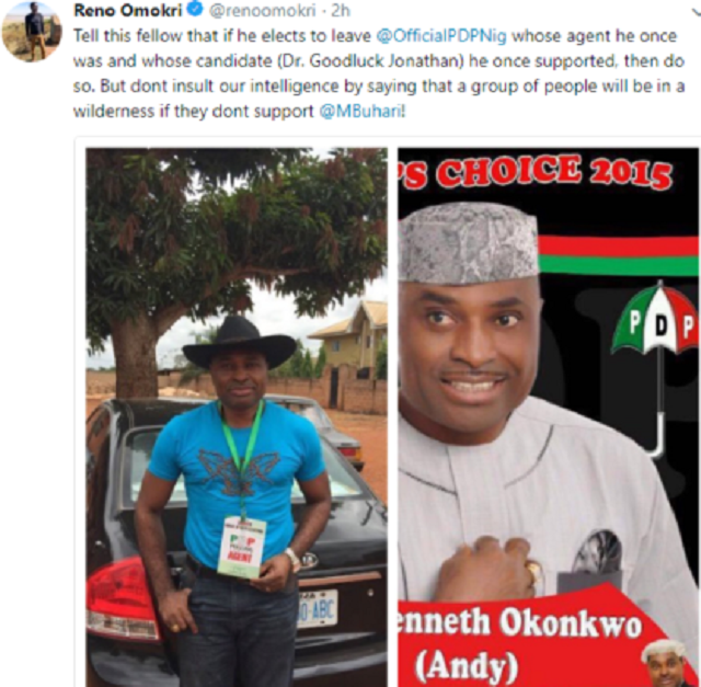 War without End! Reno Omokri Replies Kenneth Okonkwo with ‘Facts’