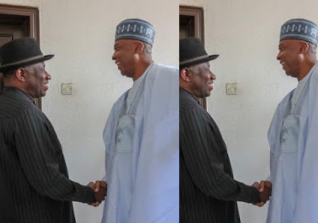 More Photos of Saraki and Jonathan As They Meet In Abuja