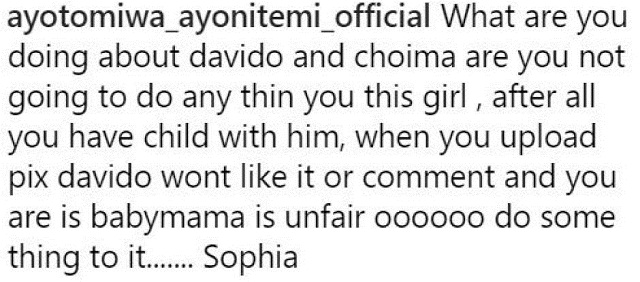 OMG! She Not Joking about It, Here’s What Davido’s First Babymama, Sophia Momodu, Wants to Do to Davido and Chioma