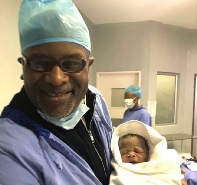 Peterside Idah, Ex-Super Eagles’ Goalkeeper, Welcomes A Child After 10 Years Of Marriage [Photos]