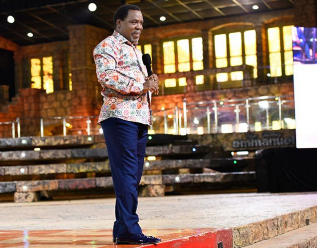2019: Prophet T.B Joshua Discloses the Vision He Had About 2019 General Elections