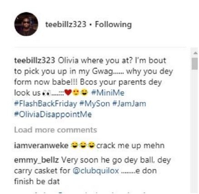 Teebillz Comes Hard For A Fan Who Says “Jamil Balogun Will End Up In A Club”
