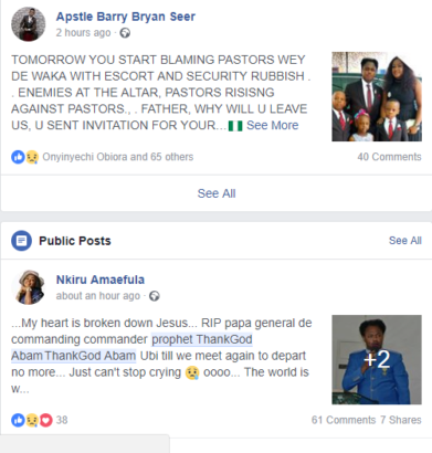 So Sad! Popular Nigerian Pastor Shot Dead, 2 Days to Child Dedication [Photos]