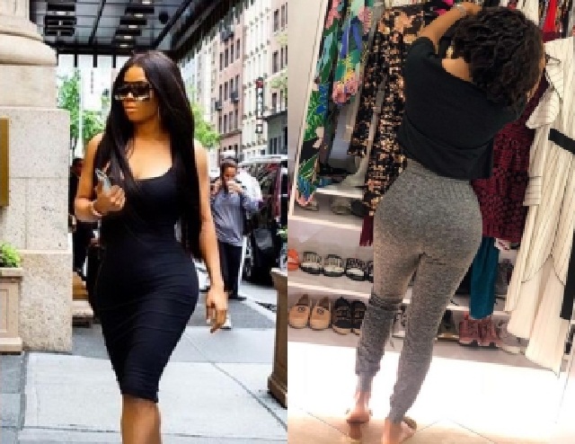 More Photos of Toke Makinwa As She Flaunts “New” Bigger Butt to Celebrate 2 Million IG Followers