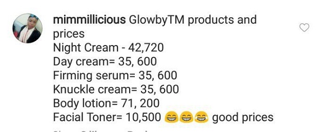 See What Nigerians Are Saying As Toke Makinwa Sells Skin Whitening Set for Half A Million Naira