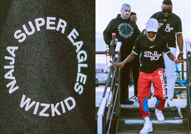 Wizkid Join Hands with Nike to Design New Super Eagles Shirt [Photos]