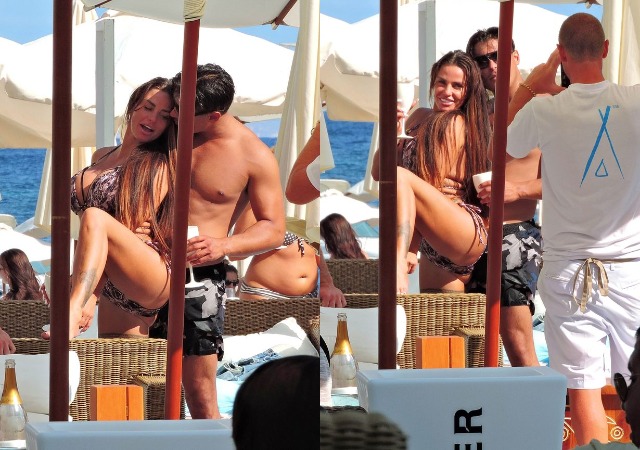 Days After Being Dumped By Kris Boyson, Katie Price Gropes New Toyboy's Bum In Public Display [Photos]