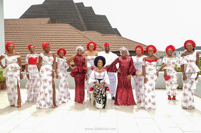 More Lovely Photos from Lala Akindoju and Chef Fregene’s Traditional Wedding