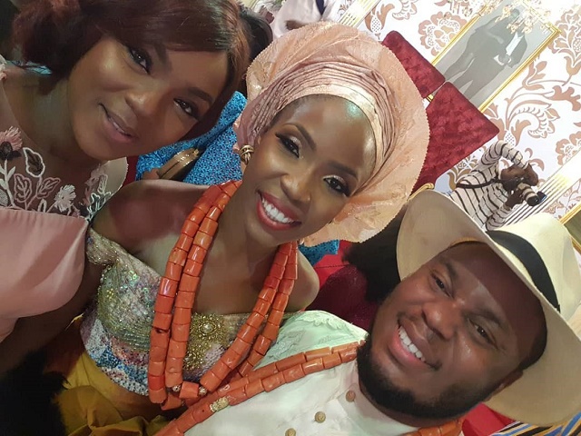 More Lovely Photos from Lala Akindoju and Chef Fregene’s Traditional Wedding