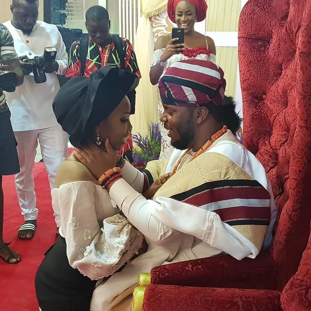 More Lovely Photos from Lala Akindoju and Chef Fregene’s Traditional Wedding
