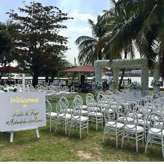 More Lovely Photos from Lala and Chef Fregz’s White Wedding