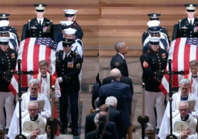 More Photos from the Burial Ceremony of American Senator, John Mccain [Photos]