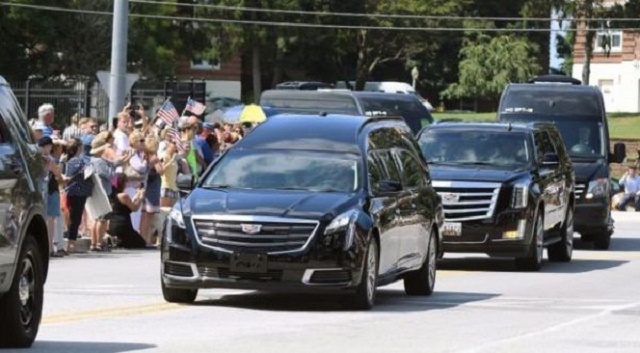 More Photos from the Burial Ceremony of American Senator, John Mccain [Photos]